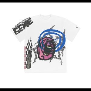 Cactus Jack by Travis Scott for Fragment White Tee